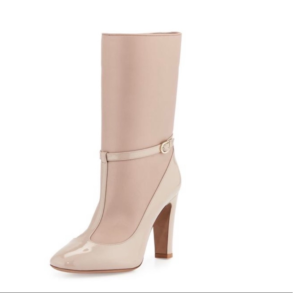 Valentino Poudre T-strap boots